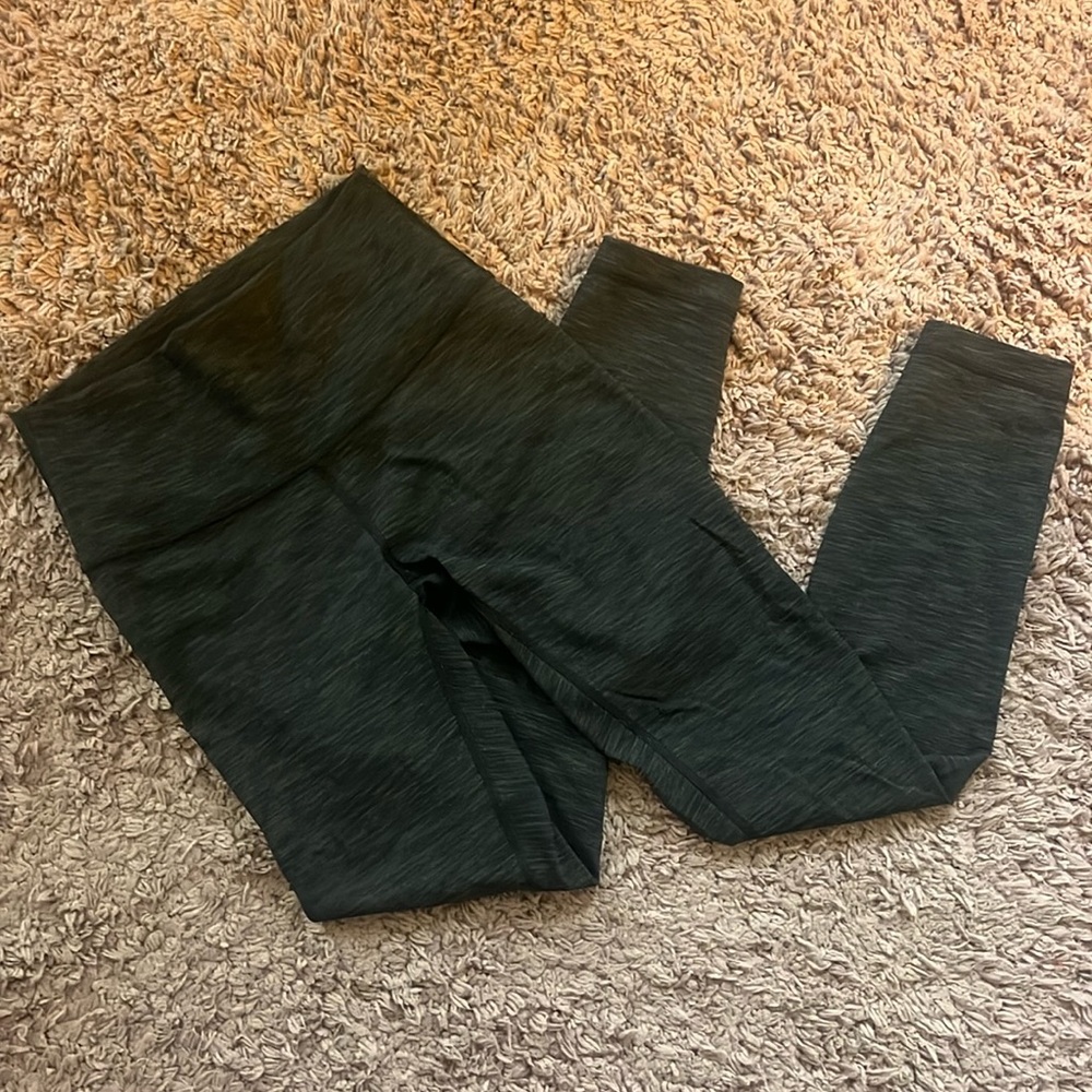 Size 4 Lululemon Dark Heather Grey Leggings